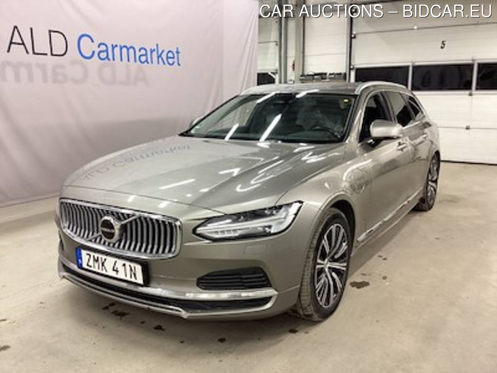 Volvo V90 T6 recharge awd Inscription Exp, Interior-Pak, Drag, Google, Skinn/Tyg, B-Kamera, BLIS, Skinn/Tyg, Auto