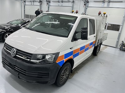 Volkswagen TRANSPORTER 2.0 Tdi 150 Doka U/bagsæde Dsg Bmt Lwb S63