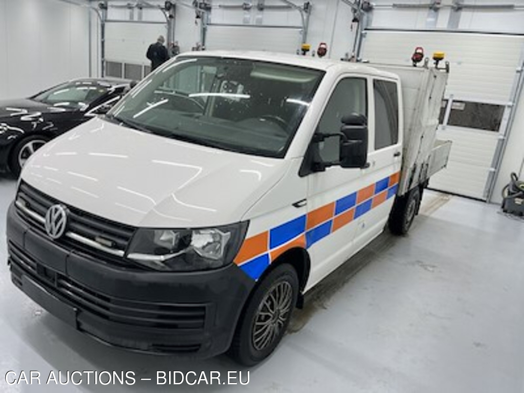 Volkswagen TRANSPORTER 2.0 Tdi 150 Doka U/bagsæde Dsg Bmt Lwb S63