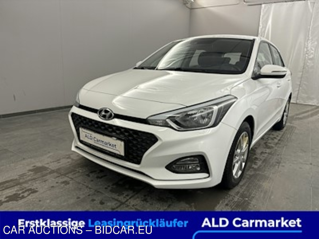 Hyundai I20 blue 1.0 T-GDI DCT Trend Limousine, 5-turig, Automatik, 7-Gang