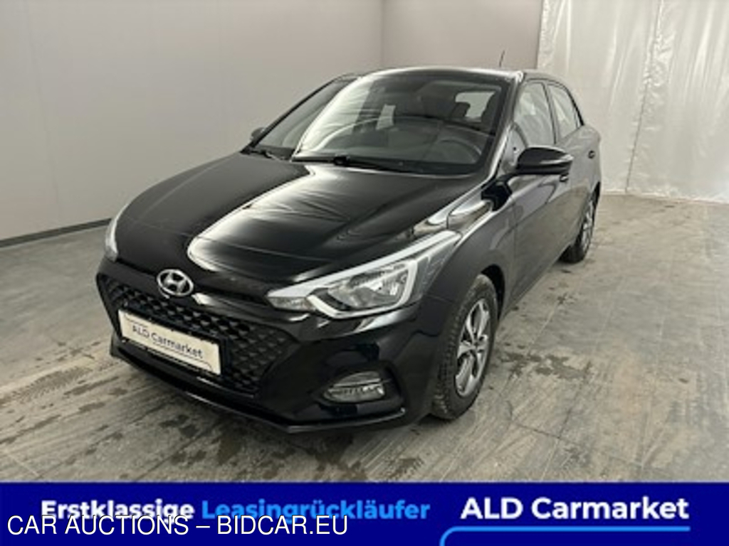 Hyundai I20 blue 1.0 T-GDI Trend Limousine, 5-turig, 5-Gang