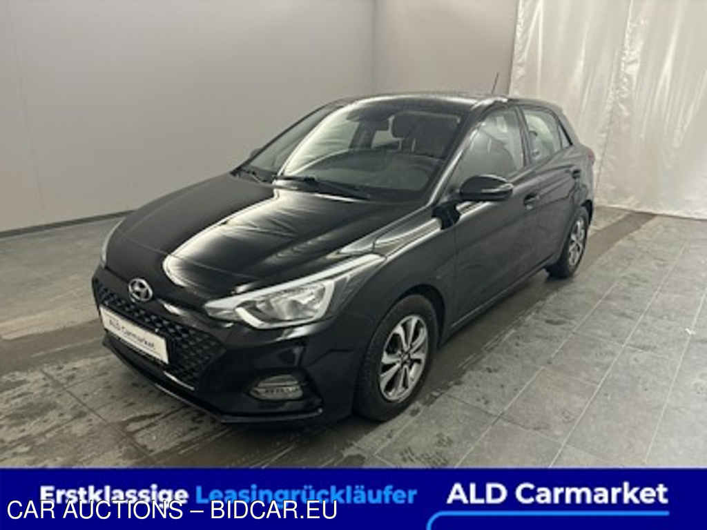 Hyundai I20 blue 1.0 T-GDI Trend Limousine, 5-turig, 5-Gang