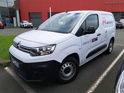 Citroen Berlingo M 1000kg BlueHDi 100 S&amp;S BVM Driver VU [4P] bvm 5-100CH-5cv, 2020