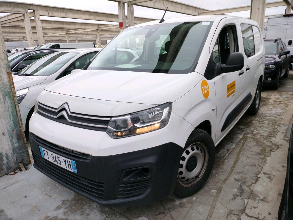 Citroen Berlingo XL Cab App BlueHDi 100 S&amp;S BVM Control VU [5P] bvm 5-100CH-5cv, 2020