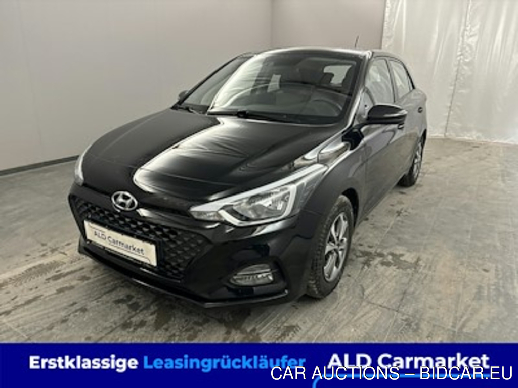 Hyundai I20 blue 1.0 T-GDI Trend Limousine, 5-turig, 5-Gang