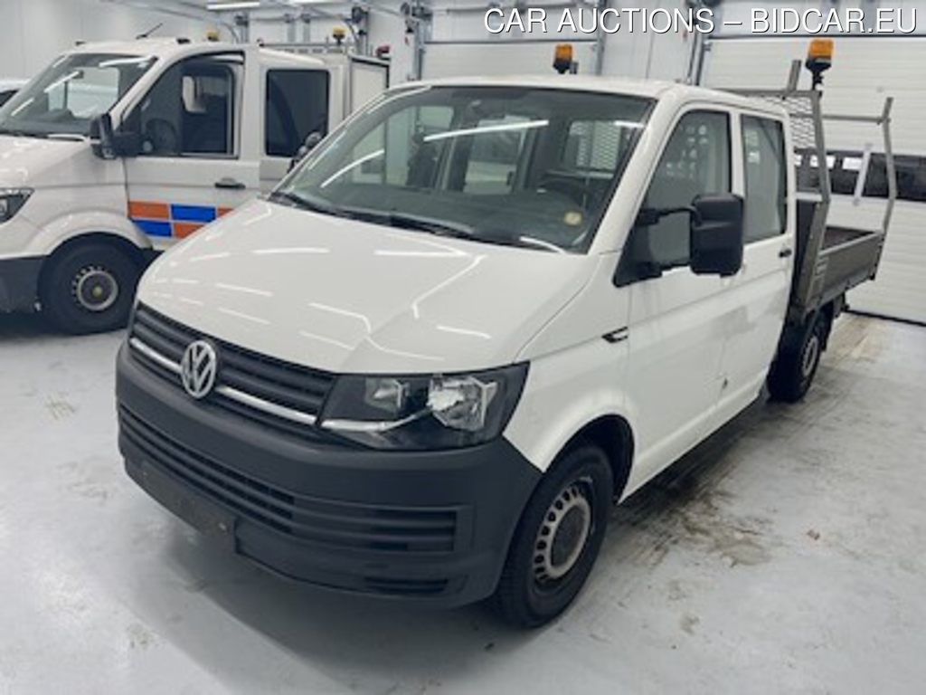 Volkswagen TRANSPORTER 2.0 Tdi 150 Eu6 Doka M/bagsæde Bmt Lwb