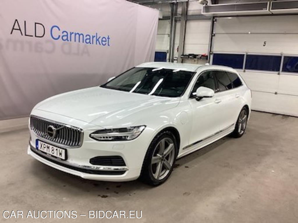 Volvo V90 T6 recharge awd Teknik, Ljus, Skinn, H/K, Drag, BLIS, B-Kamera, Nav, VoC, Auto