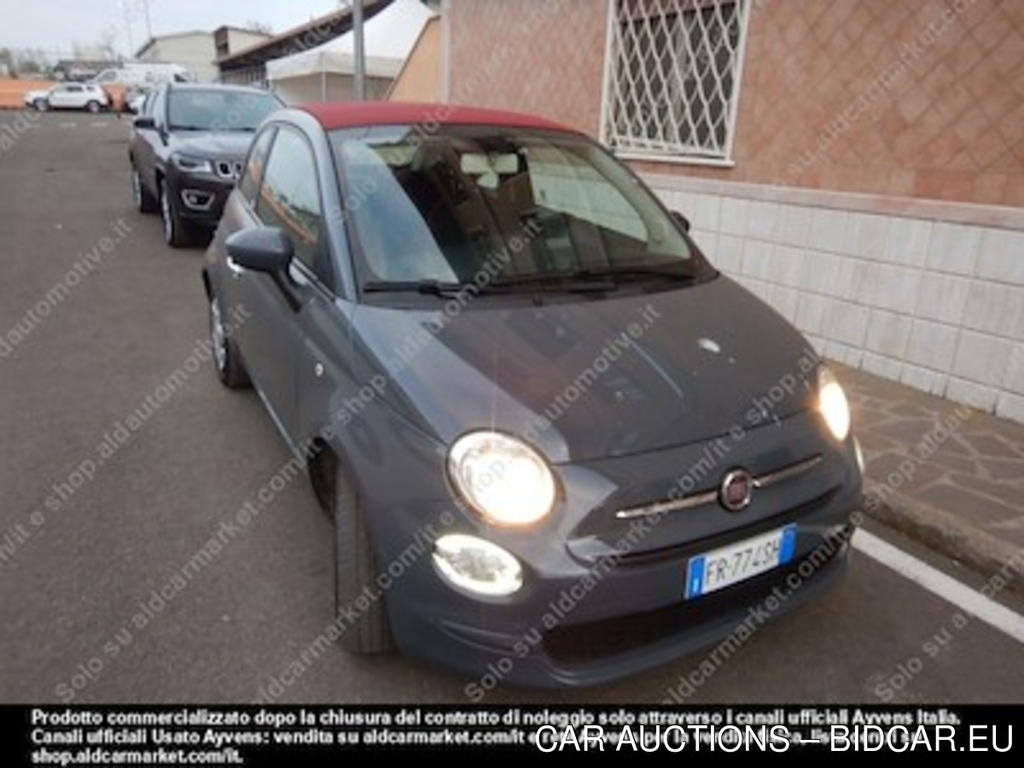 Fiat 500c 1.2 69cv pop cabrio -