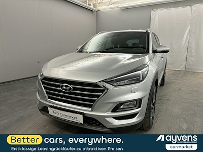 Hyundai Tucson blue 2.0 CRDi 4WD Aut. Premium Geschlossen, 5-turig, Automatik, 8-Gang