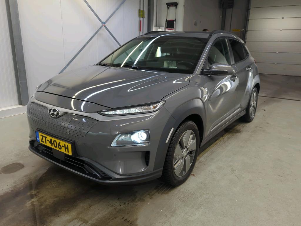 Hyundai Kona Actie: EV 150kW / 64kWh 2WD Premium automaat, 2019