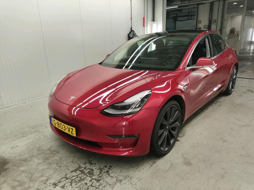 Tesla 3 Model Dual Motor 75kWh AWD Long Range Performance automaat, 2019