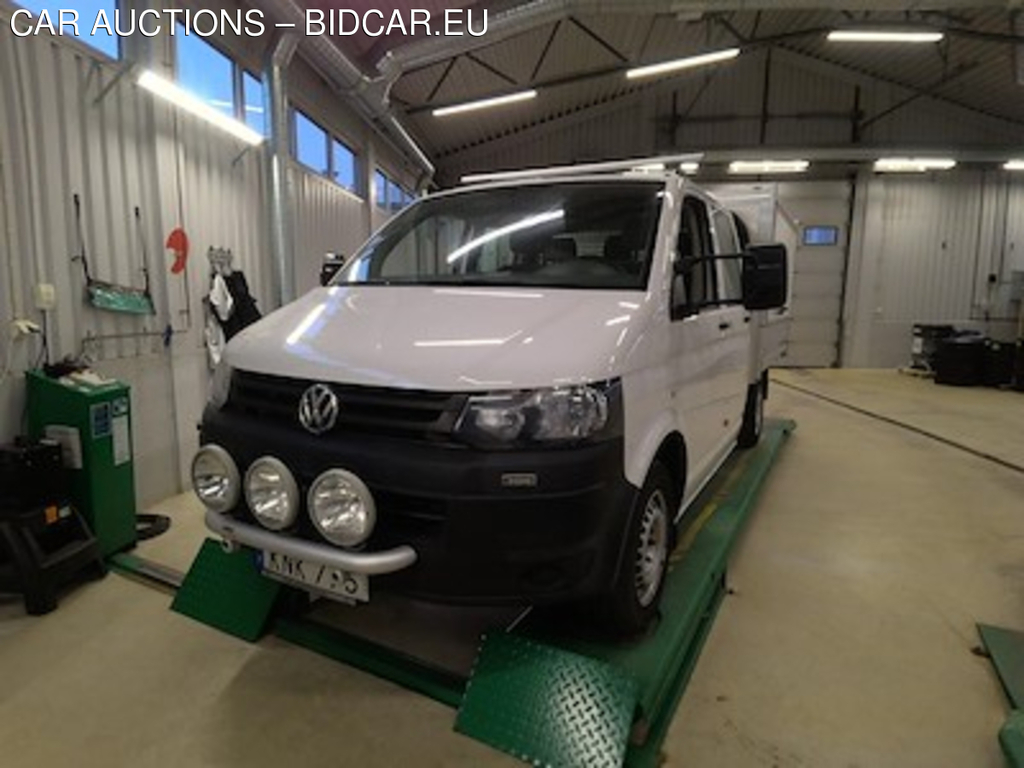 Volkswagen TRANSPORTER Pick-Up D-Hytt TDI 4M Flakskap Inredning Varmare