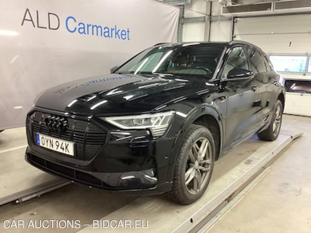 Audi E-tron 55 quattro Proline, Svart Optik, Skinn, B-Kamera, Nav, P-Varmare, Auto