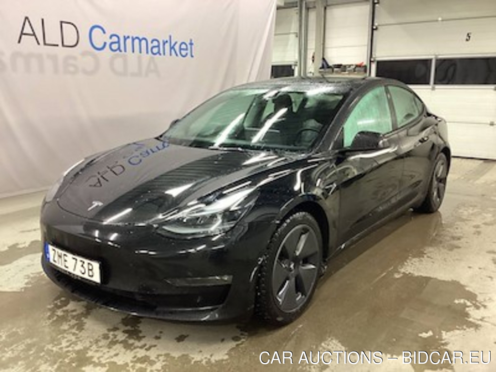 Tesla Model 3 long range awd Skinn, Pano, P-Varmare, B-Kamera, Nav, Auto