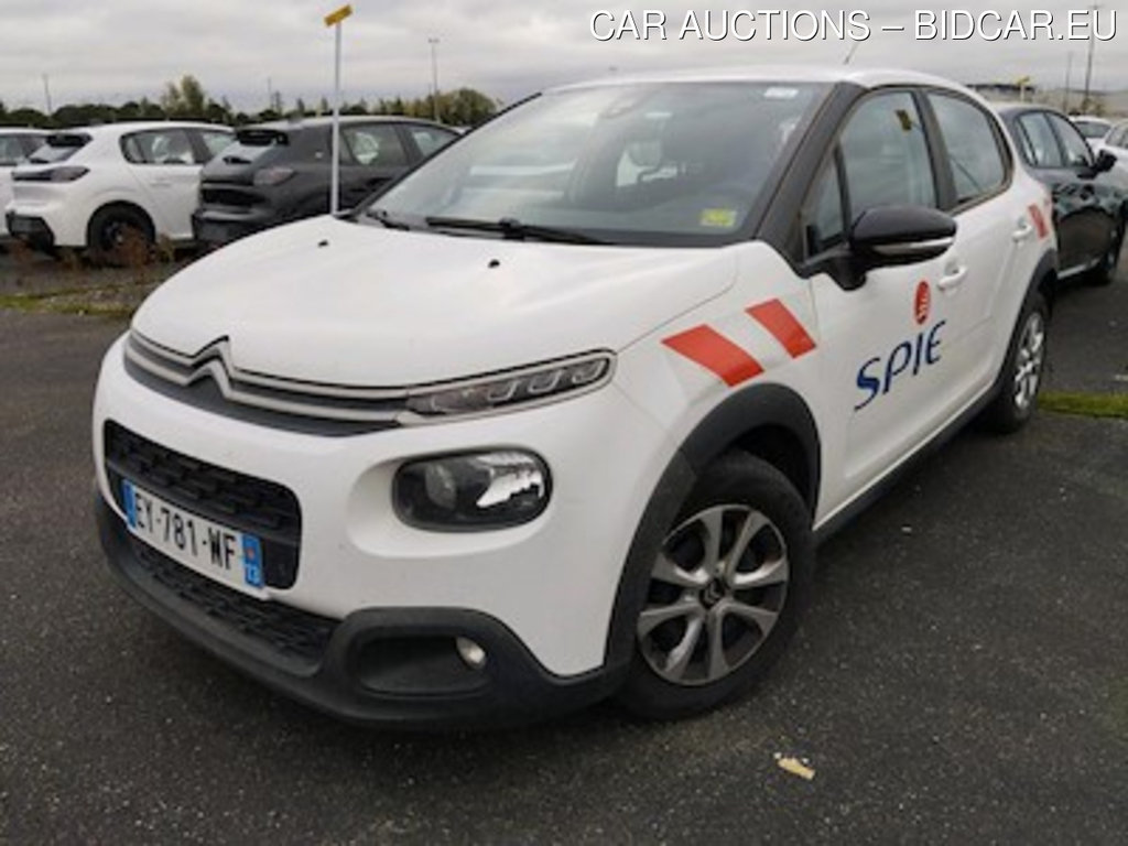 Citroen C3 C3 Ste 1.6 BlueHDi 75ch S&amp;S Feel Business R - TRANSFO 5 PLACES / 5 SEATS OK + CERTIF OK