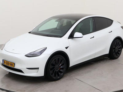 Tesla Model y PERFORMANCE DUAL MOTOR AWD 75KWH ZELFRIJDENDE BESTURING TREKHAAK, 2022