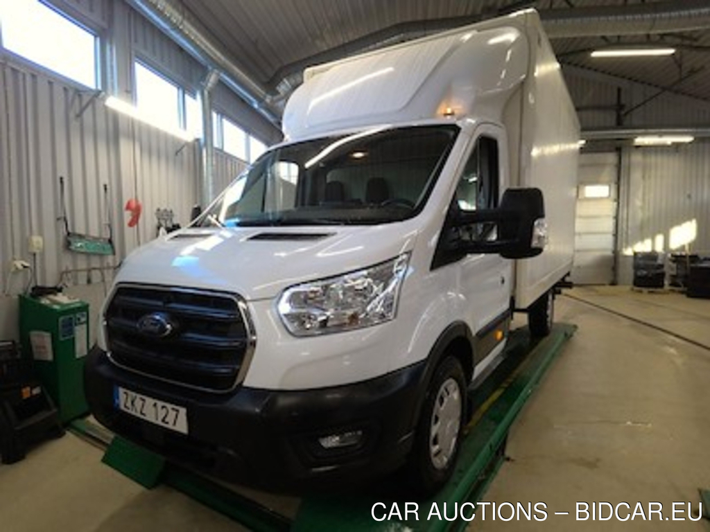 Ford TRANSIT 350 Chassi Cab EcoBlue Bak Lyft 3-Sits P-Varmare