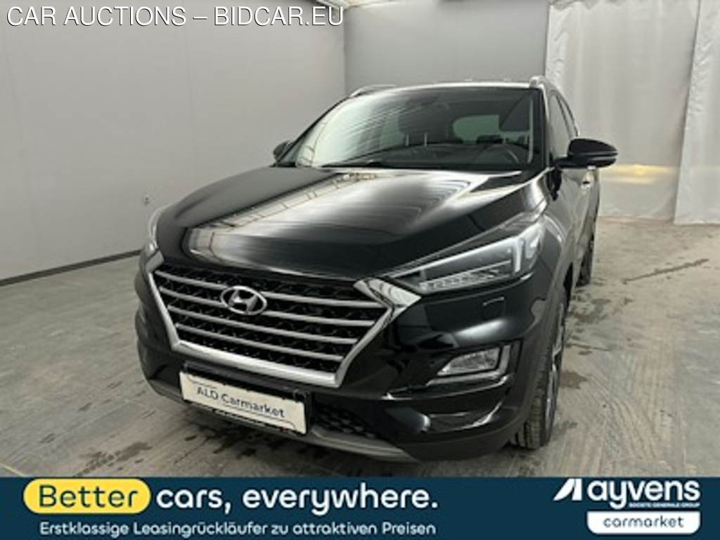 Hyundai Tucson blue 1.6 CRDi 2WD DCT Premium Geschlossen, 5-turig, Automatik, 7-Gang