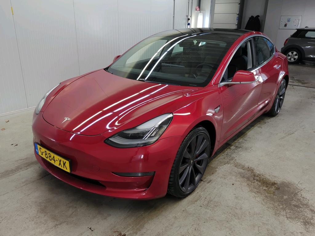 Tesla 3 Model Dual Motor 75kWh AWD Long Range Performance automaat, 2019