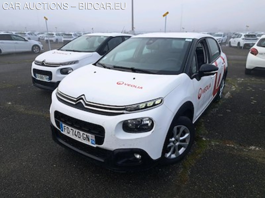 Citroen C3 C3 Ste 1.6 BlueHDi 100ch S&amp;S Feel Business R E6.d-TEMP - TRANSFO 5 PLACES /5 SEATS OK + CERTIF OK