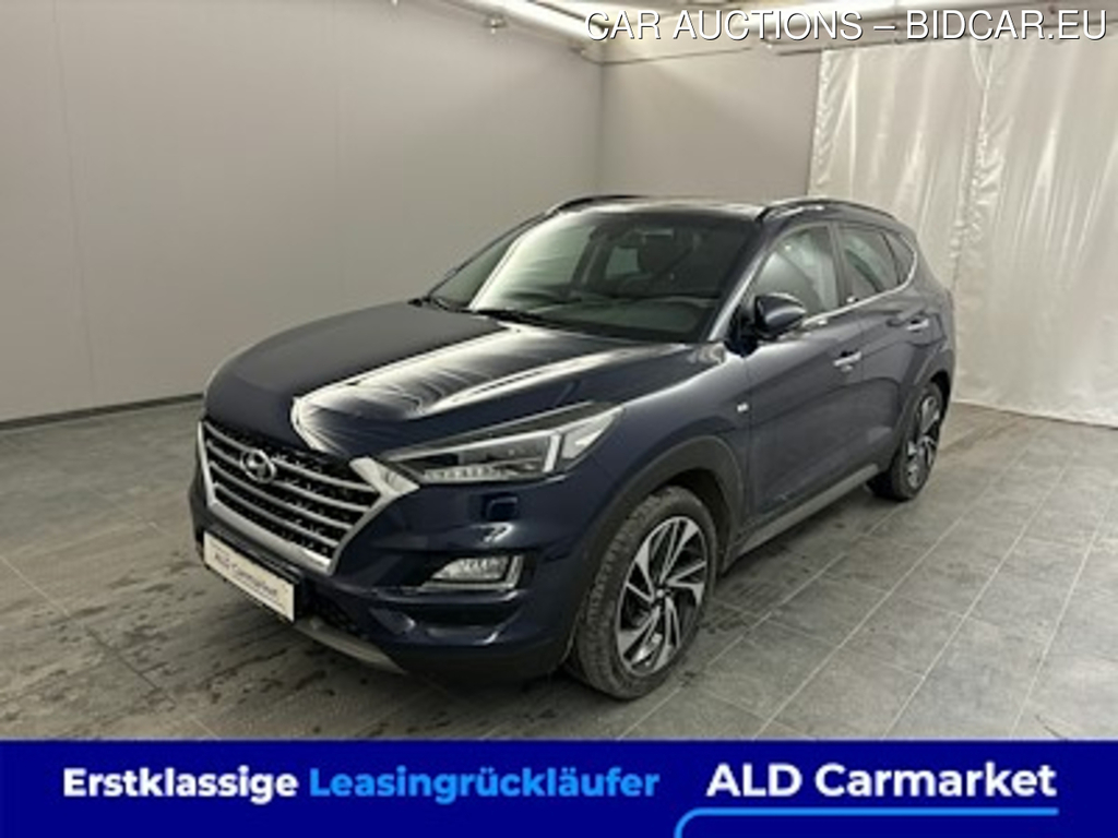 Hyundai Tucson blue 1.6 CRDi 2WD DCT Premium Geschlossen, 5-turig, Automatik, 7-Gang