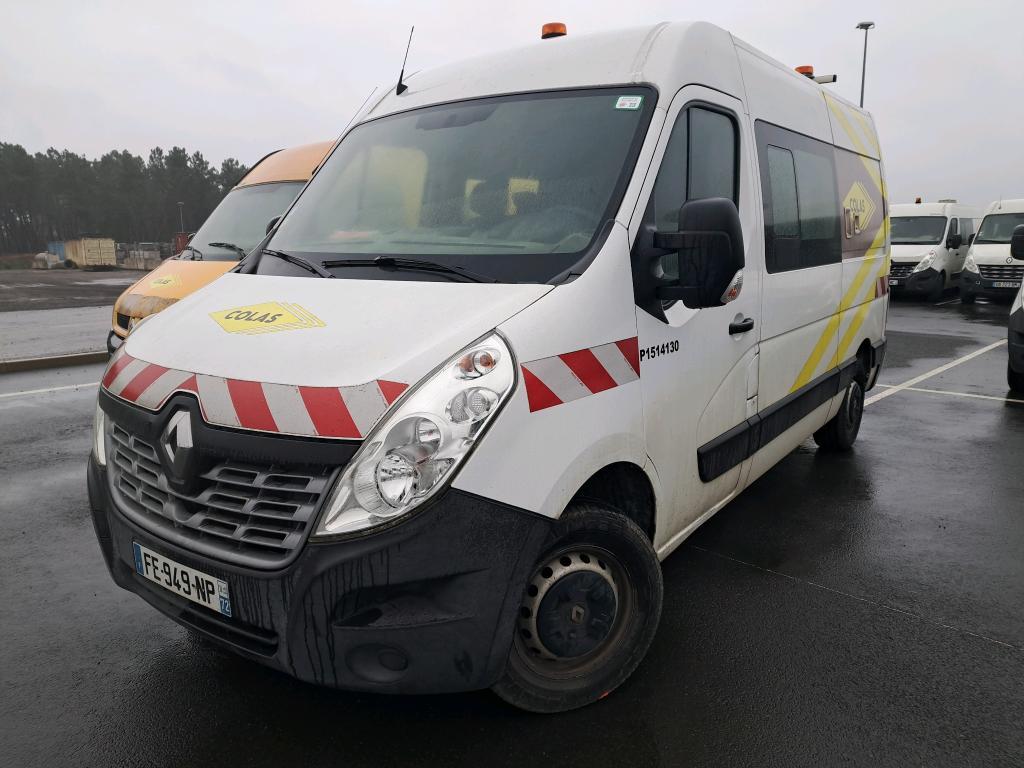 Renault Master FG GCf Trac F3500 L2H2 dCi 130 Euro6 VU [4P] bvm 6-130CH-8cv, 2019