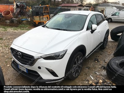 Mazda cx-3 1.8l skyactiv-d 115hp 2wd -