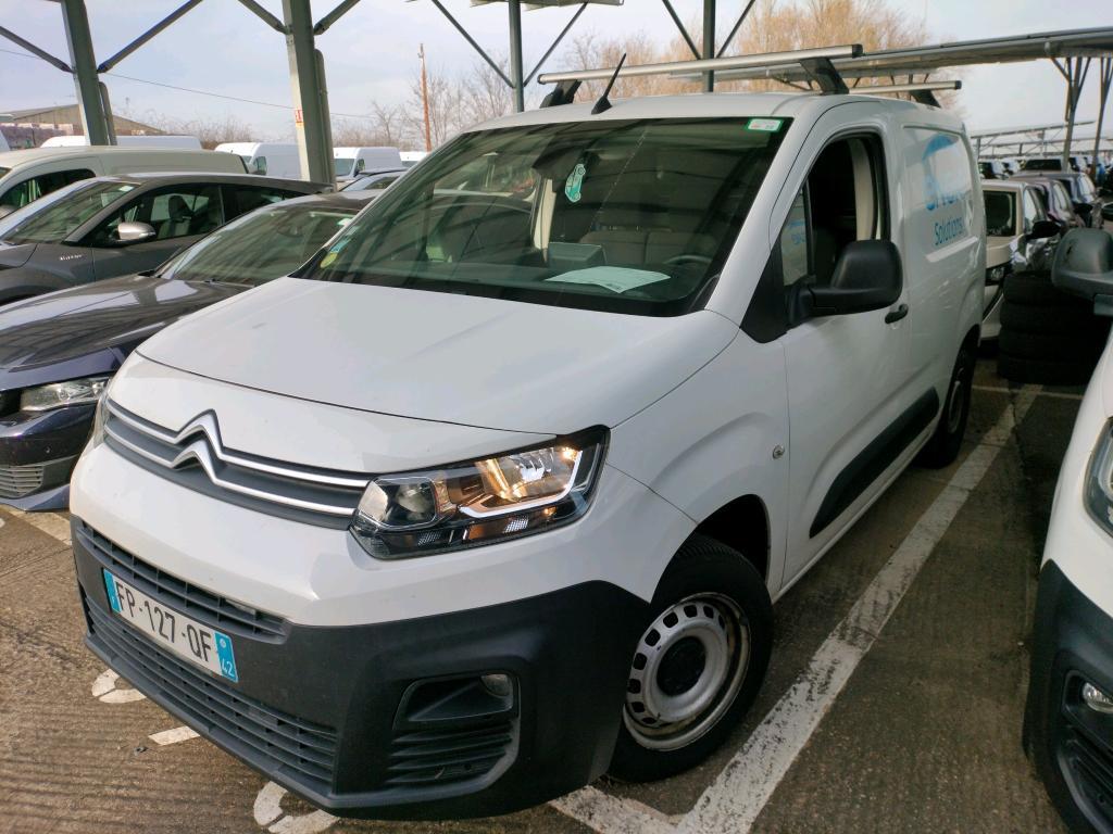 Citroen Berlingo M 650kg BlueHDi 100 S&amp;S BVM Driver VU [4P] bvm 5-100CH-5cv, 2020