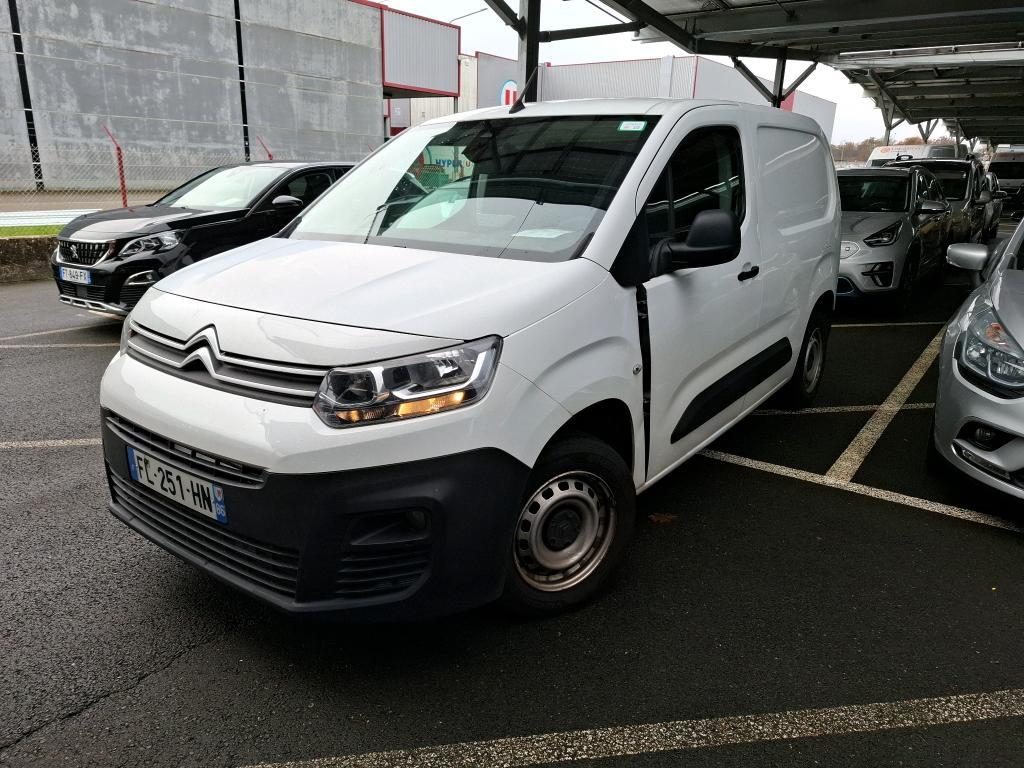 Citroen Berlingo BERLINGO VAN M 650KG BLUEHDI 100 S&amp;S DRIVER, 2019