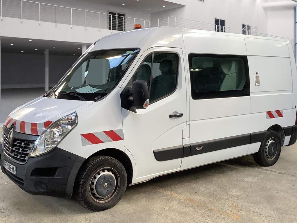 Renault Master cabine approfondie L2H2 3.5T 2.3 DCI 110 S&amp;S E6 GRAND CONFORT, 2019