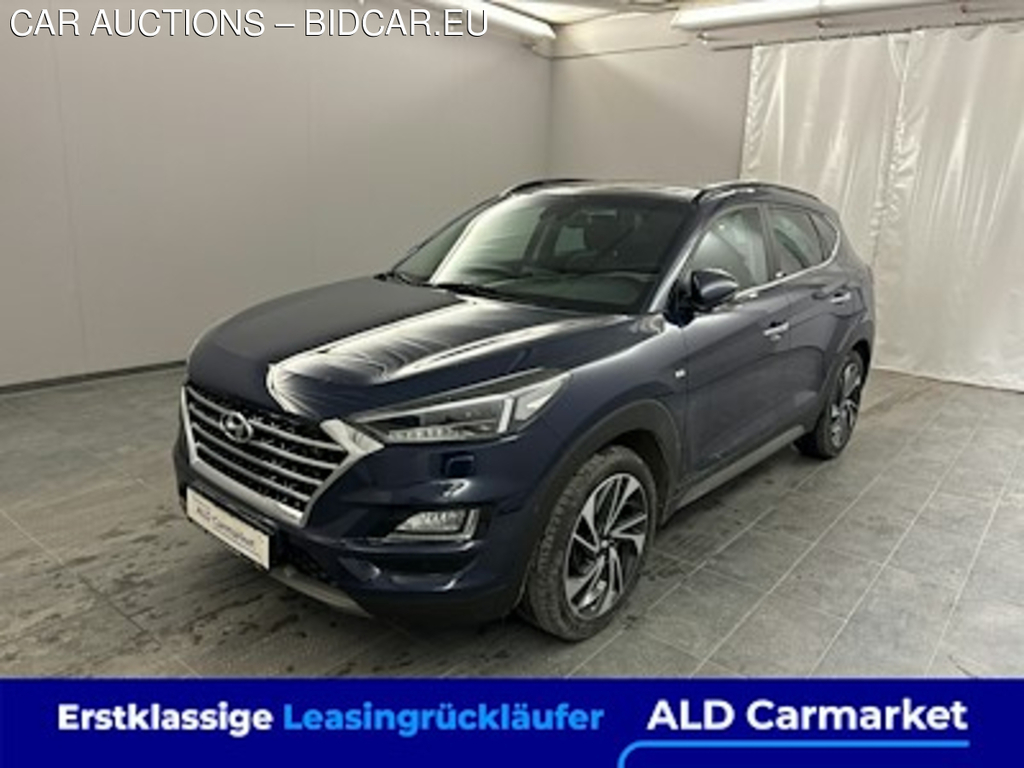 Hyundai Tucson blue 1.6 CRDi 2WD DCT Premium Geschlossen, 5-turig, Automatik, 7-Gang