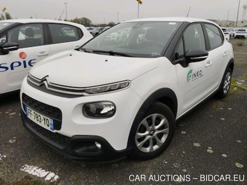 Citroen C3 C3 Ste 1.6 BlueHDi 100ch S&amp;S Feel Business R E6.d-TEMP - TRANSFO 5 PLACES / 5 SEATS OK + CERTIF OK