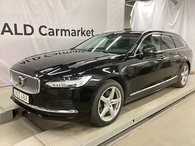 Volvo V90 T6 recharge awd !CRACK IN DRIVERS WINDOW! Inscription Exp, Ljus, Google, Drag, Skinn/Tyg, Drag, VoC, Auto