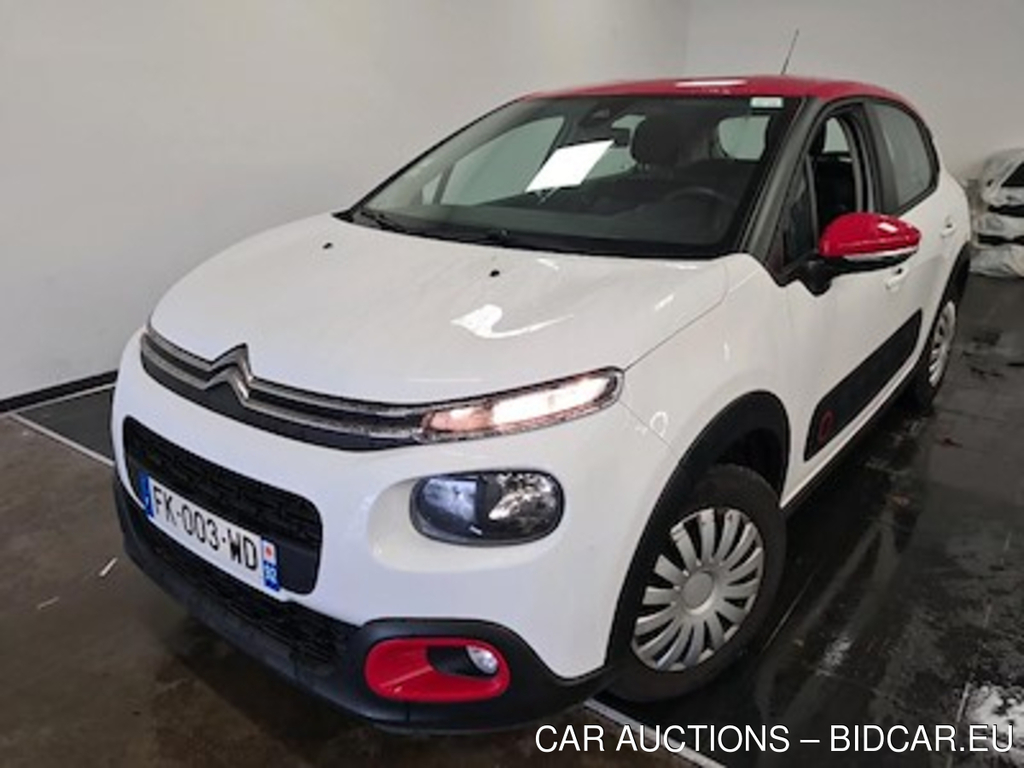 Citroen C3 C3 Ste 1.6 BlueHDi 100ch S&amp;S Feel Nav E6.d-TEMP // 2 PLACES - 2 SEATS