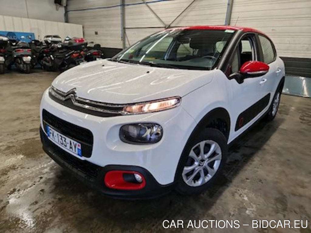 Citroen C3 C3 Ste 1.6 BlueHDi 100ch S&amp;S Feel Nav E6.d-TEMP // 2 PLACES - 2 SEATS