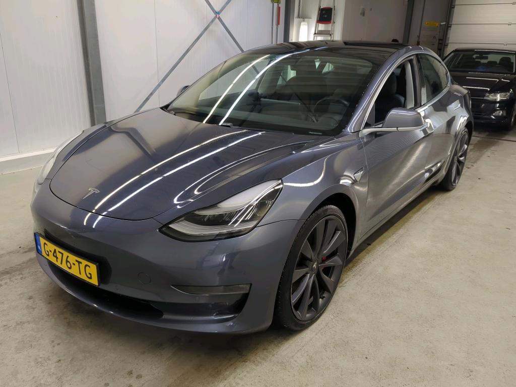 Tesla 3 Model Dual Motor 75kWh AWD Long Range Performance automaat, 2019