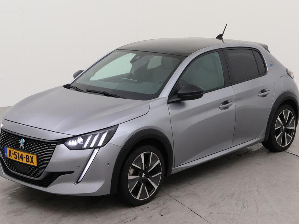 Peugeot E-208 EV GT LINE 50KWH 3 FASE PANO LEDER, 2020