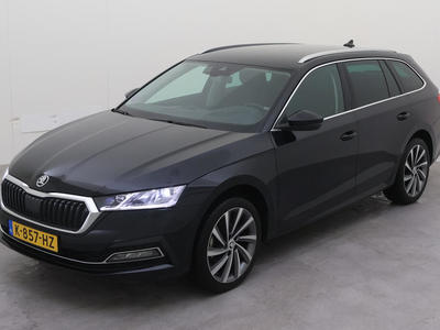 Skoda Octavia combi 1.0 TSI 110PK BNS ED+ FUNCTIE SLAAP TRAVEL SIMPLY CLEVER LEDER, 2021