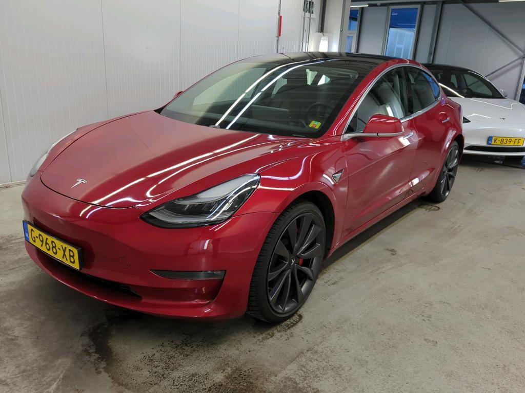 Tesla 3 Model Dual Motor 75kWh AWD Long Range Performance automaat, 2019