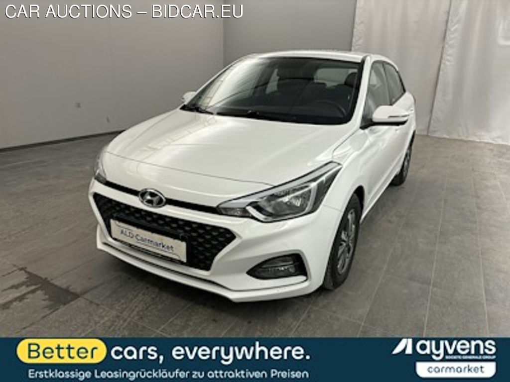 Hyundai I20 blue 1.0 T-GDI Trend Limousine, 5-turig, 5-Gang