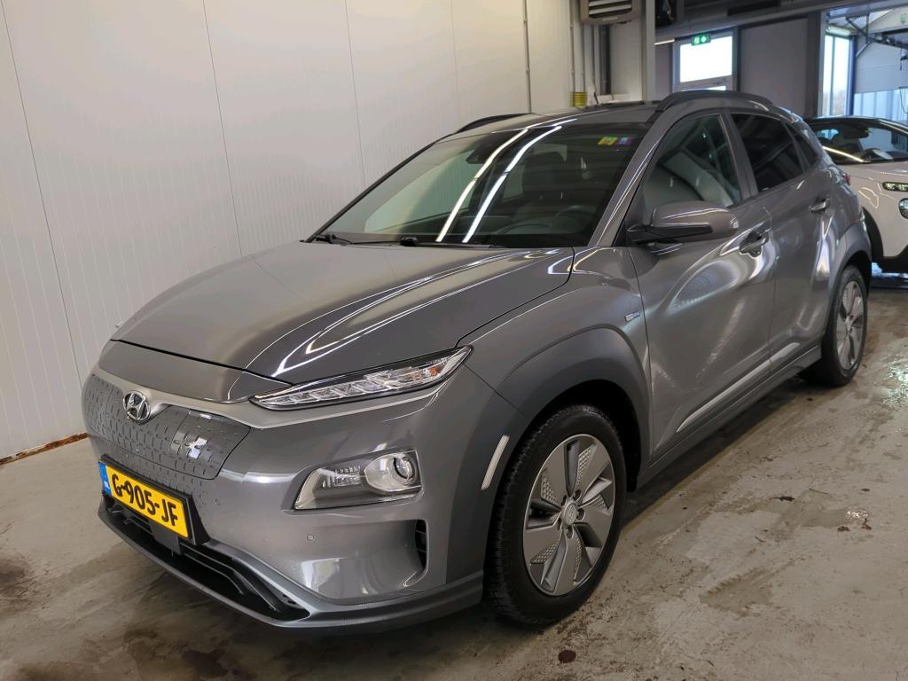 Hyundai Kona Actie: EV 150kW / 64kWh 2WD Premium automaat, 2019