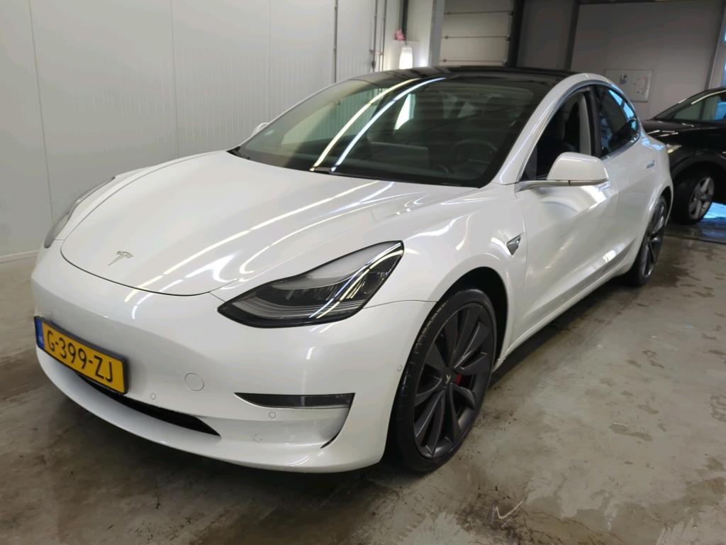 Tesla 3 Model Dual Motor 75kWh AWD Long Range Performance automaat, 2019