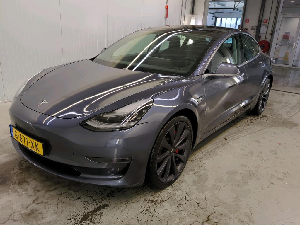 Tesla 3 Model Dual Motor 75kWh AWD Long Range Performance automaat, 2019