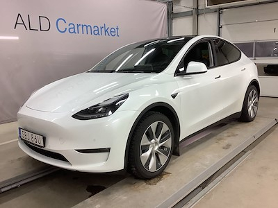 Tesla Model Y long range awd !CRACK IN THE PANORAMA! Pano, Skinn, P-Varmare, B-Kamera, Auto