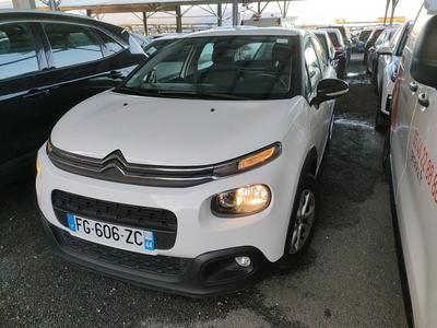 Citroen C3 Societe BlueHDi 100 S&amp;S BVM6 Feel Nav VF [5P] 6-102CH-5cv, 2019