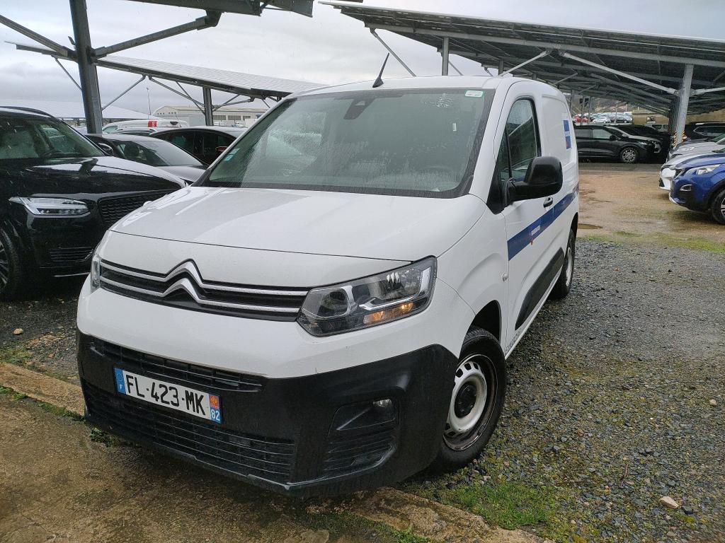 Citroen Berlingo M 650kg BlueHDi 100 S&amp;S BVM Driver VU [4P] bvm 5-100CH-5cv, 2019