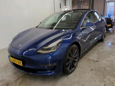 Tesla 3 Model Dual Motor 75kWh AWD Long Range Performance automaat, 2019