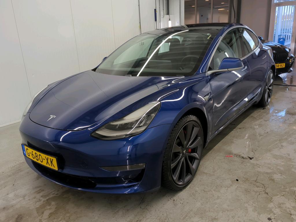 Tesla 3 Model Dual Motor 75kWh AWD Long Range Performance automaat, 2019