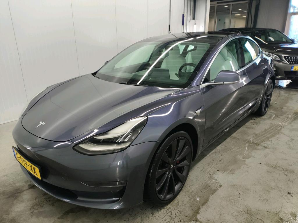 Tesla 3 Model Dual Motor 75kWh AWD Long Range Performance automaat, 2019