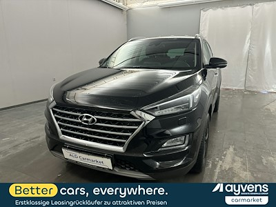 Hyundai Tucson blue 2.0 CRDi 4WD Aut. Premium Geschlossen, 5-turig, Automatik, 8-Gang